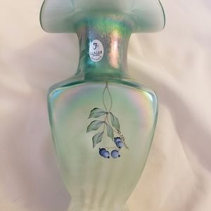Fenton Art Glass Vase